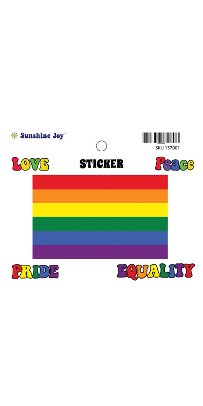 Rainbow Pride Multi Sticker 5"