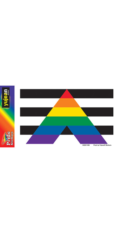 Ally Flag Sticker 5.25"