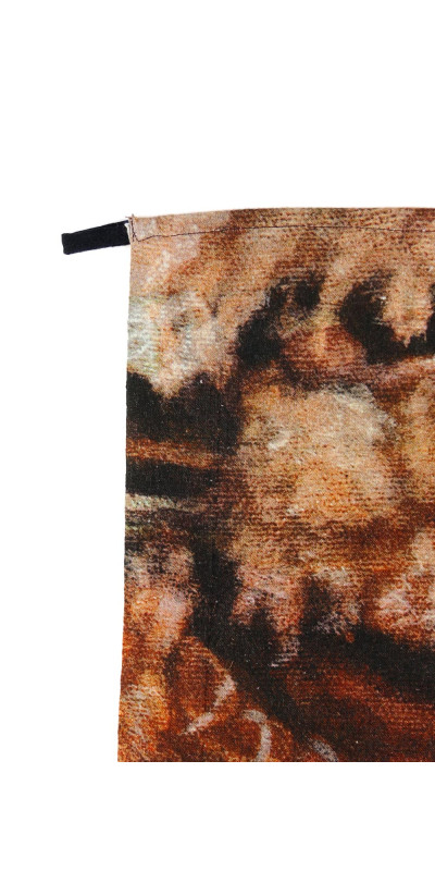 Flaming Heady Art Print Tapestry 53x85 - Artwork by Randal Roberts