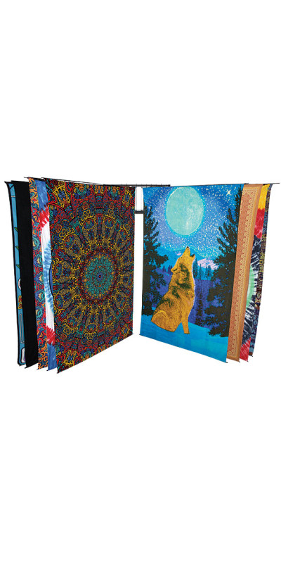 Tapestry Wall Rack Display