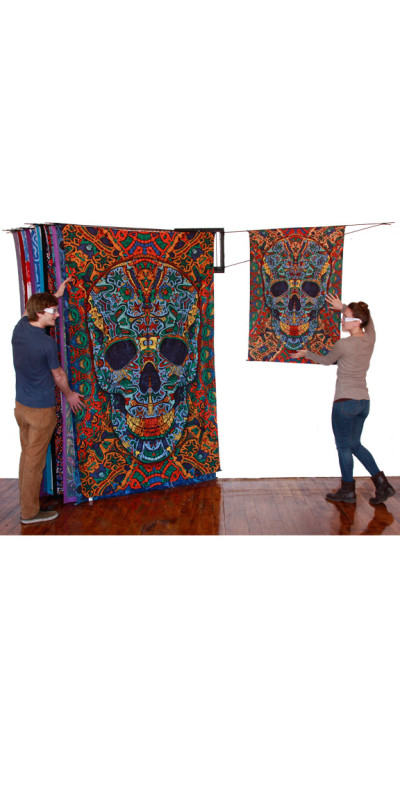 Tapestry Wall Rack Display