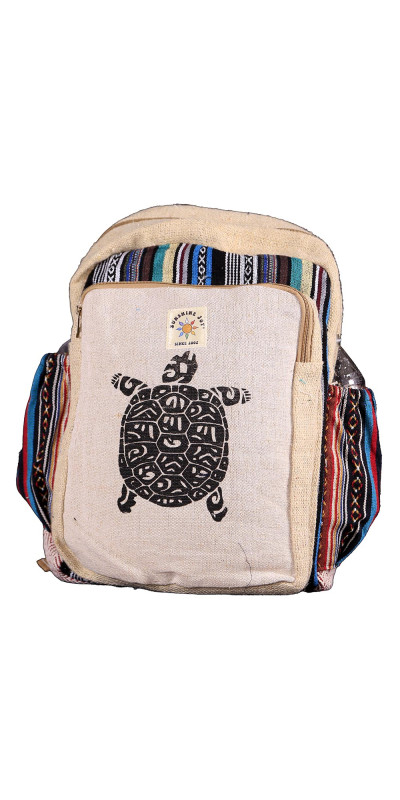 Hippie Backpack Turtle Print  **SALE**