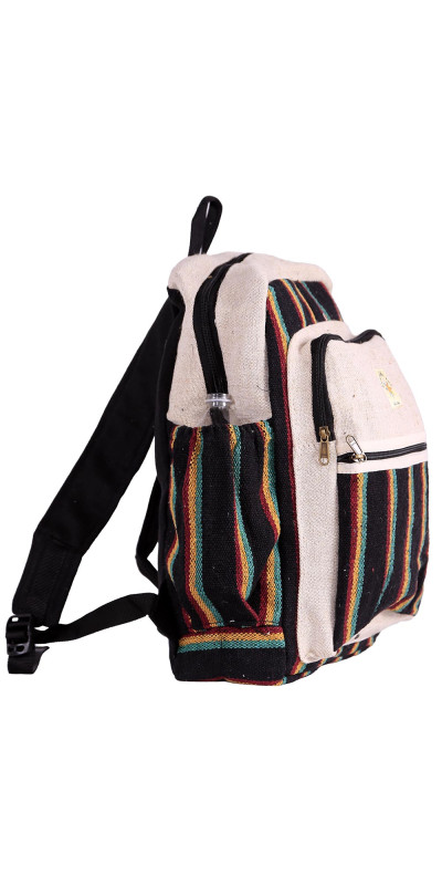 Hippie Backpack Rasta Stripe **SALE**