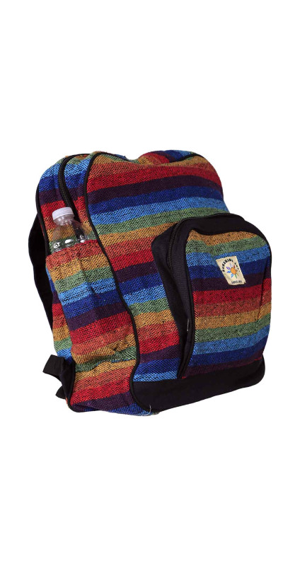 Rainbow Striped Backpack  **SALE**