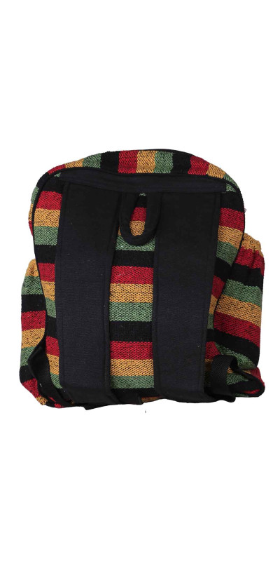 Rasta Striped Backpack  **SALE**