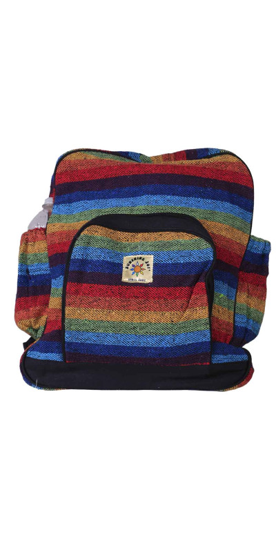 Rainbow Striped Backpack  **SALE**