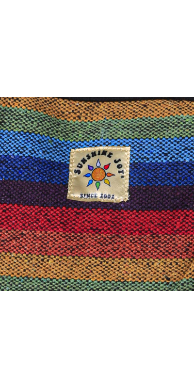 Rainbow Striped Backpack  **SALE**