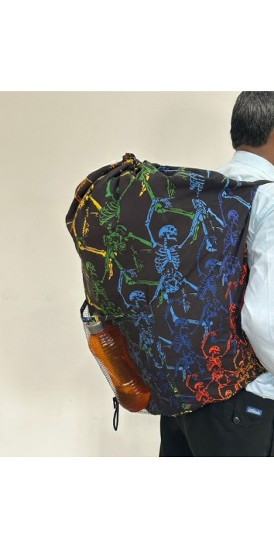 Laundry Bag Backpack Assorted Patterns
