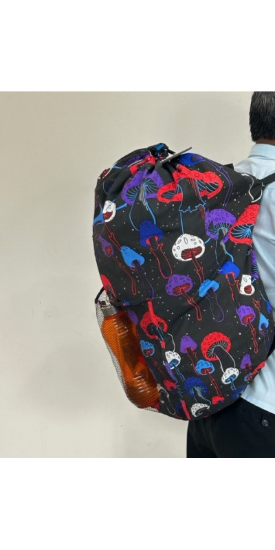 Laundry Bag Backpack Assorted Patterns