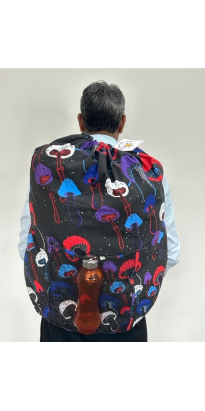 Laundry Bag Backpack Assorted Patterns
