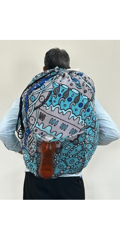 Laundry Bag Backpack Assorted Patterns