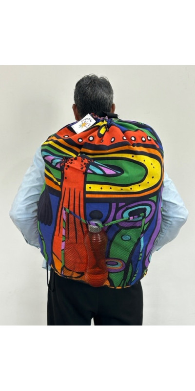 Laundry Bag Backpack Assorted Patterns