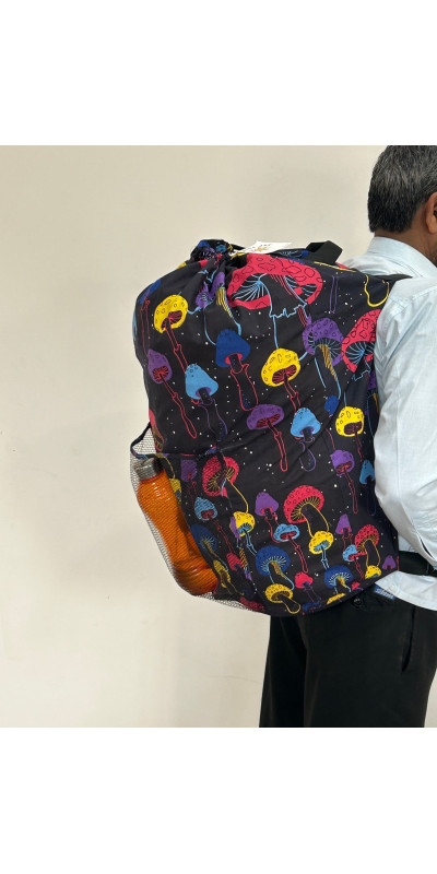 Laundry Bag Backpack Assorted Patterns