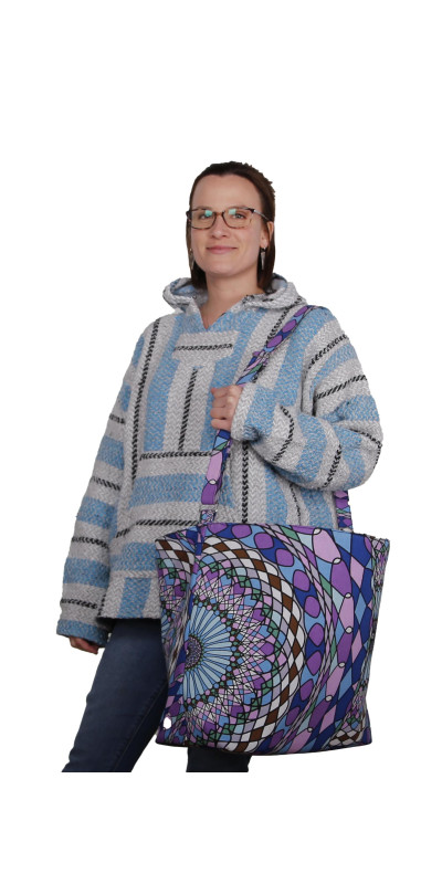 Ring Of Water Tote Bag w/ Adjustable Shoulder Strap