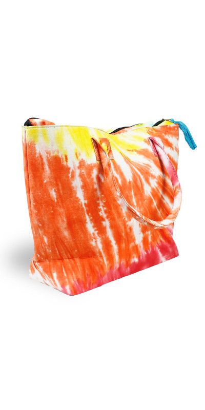 Rainbow Tie Dye Tote Bag