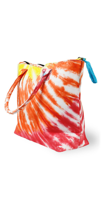 Rainbow Tie Dye Tote Bag
