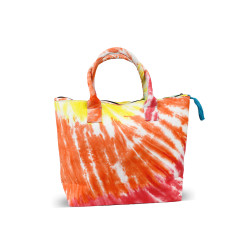 Rainbow Tie Dye Tote Bag