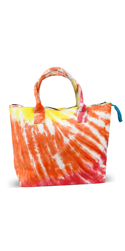 Rainbow Tie Dye Tote Bag