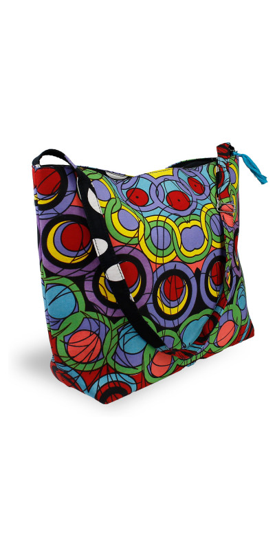 Hypno Moons Tote Bag w/ Adjustable Shoulder Strap