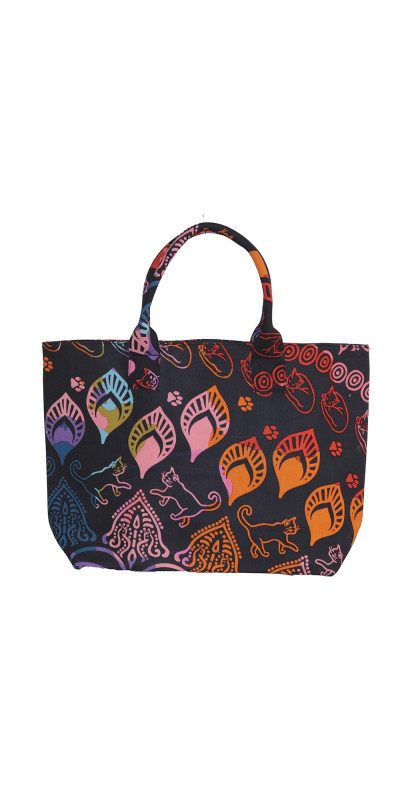 Colorful Cats Tote Bag