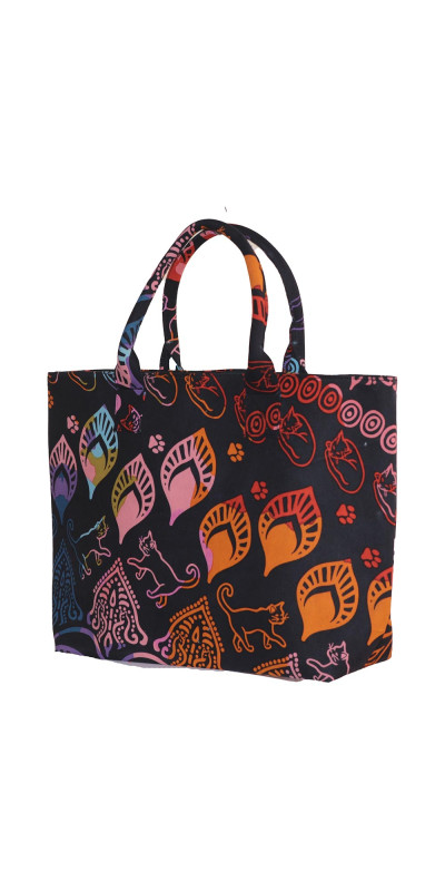 Colorful Cats Tote Bag