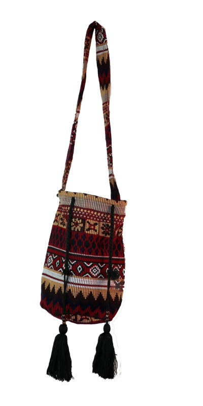 Bucket Bag Burgundy/Brown