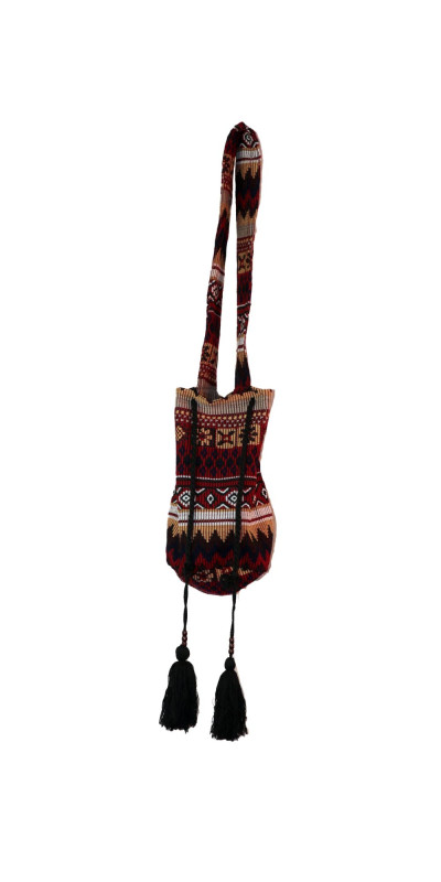 Bucket Bag Burgundy/Brown