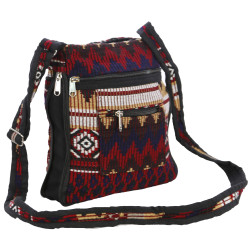 Crossbody Bag Burgundy/Brown