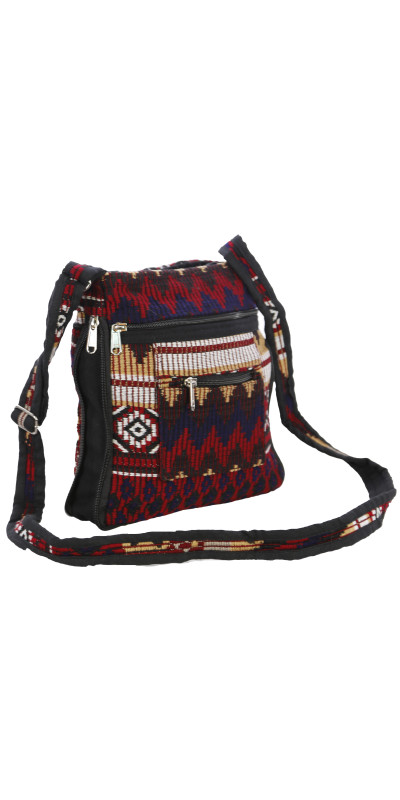 Crossbody Bag Burgundy/Brown
