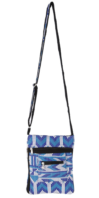 Crossbody Bag Blue/White