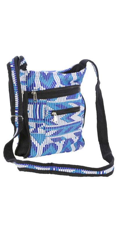 Crossbody Bag Blue/White