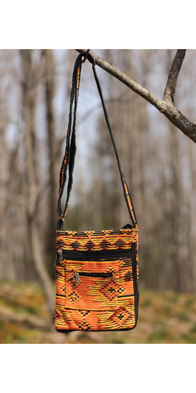Crossbody Bag Orange/Black