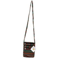 Passport Pouch Purse Bag - Southwest Stripe