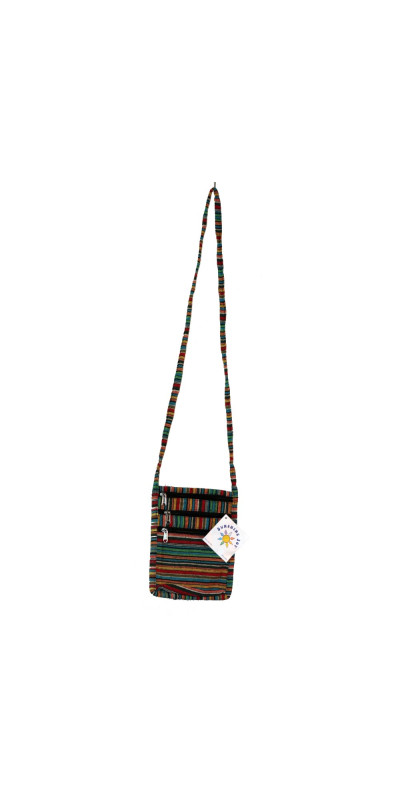 Passport Pouch Purse Bag - Southwest Stripe