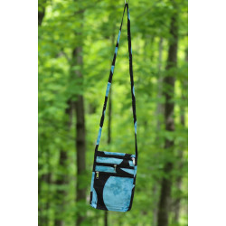 Passport Pouch Purse Bag - Moon Phases