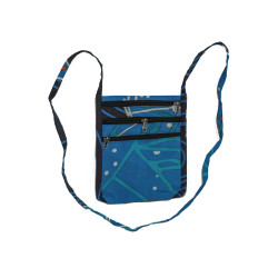 Passport Pouch Purse Bag - Moon Ship