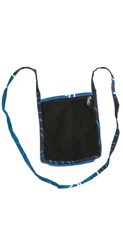 Passport Pouch Purse Bag - Moon Ship