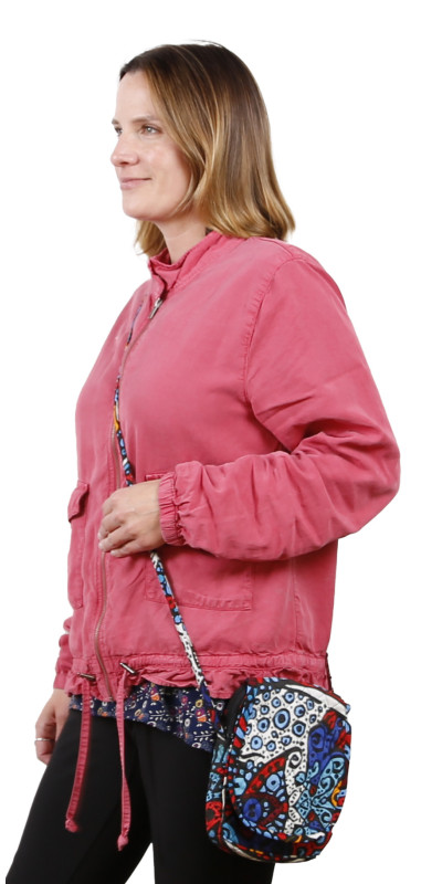 Small Crossbody Bag Glow In The Dark Sunburst