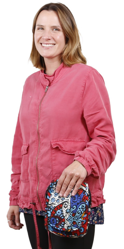 Small Crossbody Bag Glow In The Dark Sunburst