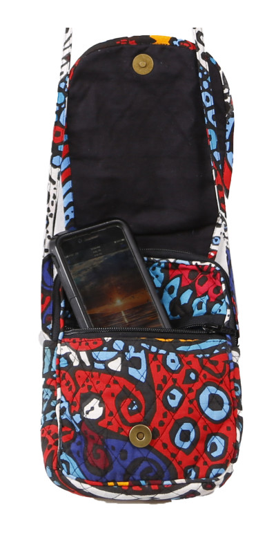 Small Crossbody Bag Glow In The Dark Sunburst