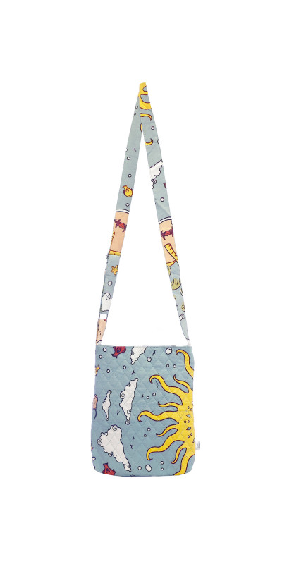 Large Crossbody Bag Beach Life
