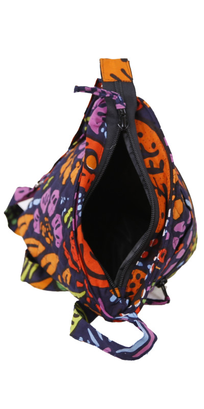 Large Crossbody Bag Lush Flower