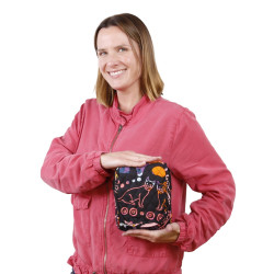 Small Crossbody Bag Colorful Cats