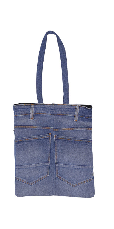 Denim Butt Bag Tote No Fly