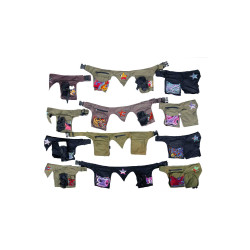 Festival Belt Bag with Bottle Holder (Style #5)