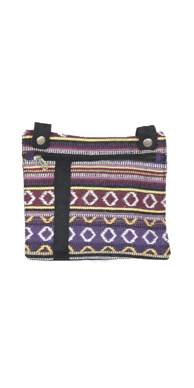 Woven Guitar Case Padded Gig Bag - Purple & Gold