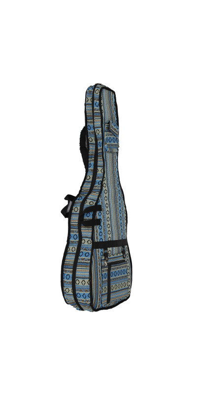 Woven Guitar Case Padded Gig Bag - Turquoise