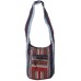 Wholesale Lot of 12 Assorted Woven Zip Top Hobo Shoulder Bags - SAVE 5%