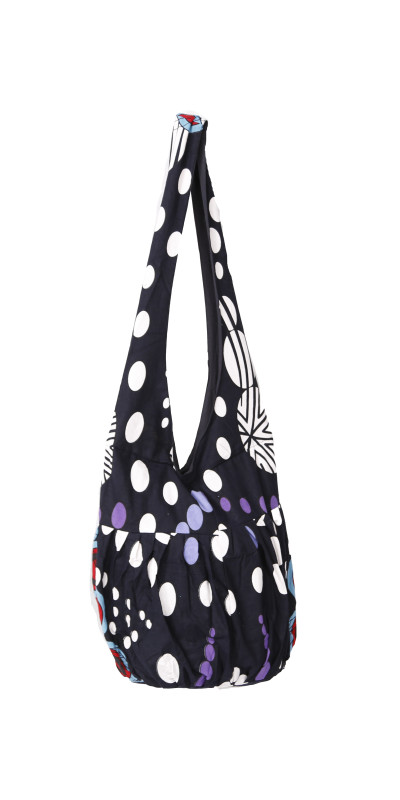 Hypno Moons Zip Top Hobo Shoulder Bag