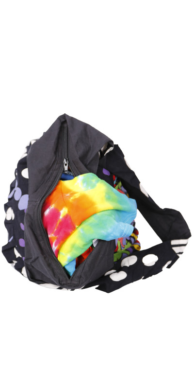Hypno Moons Zip Top Hobo Shoulder Bag